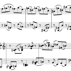 Audi Reliqua for piano